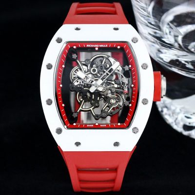 Richard Mille for Sale RM055 Bubba Watson Ceramic and Red Swiss Replica Watch
